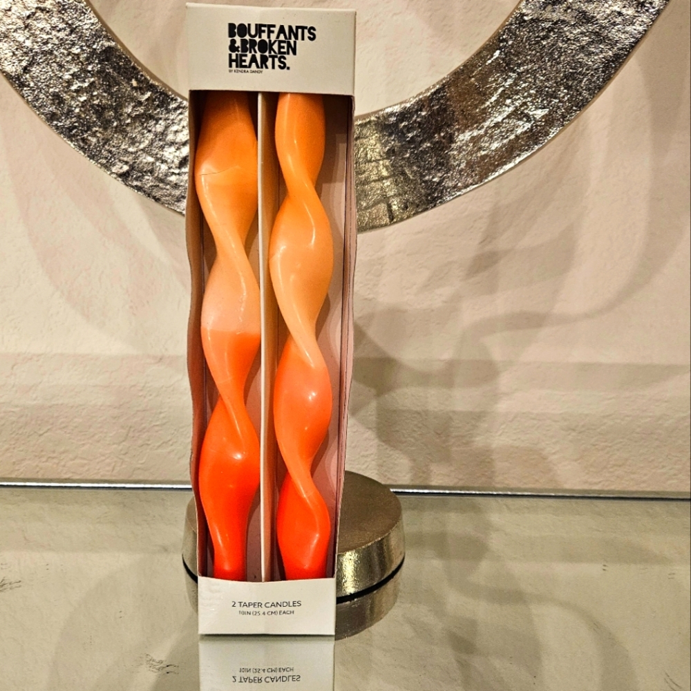 NEW! Bouffants + Broken Hearts Tapered candles